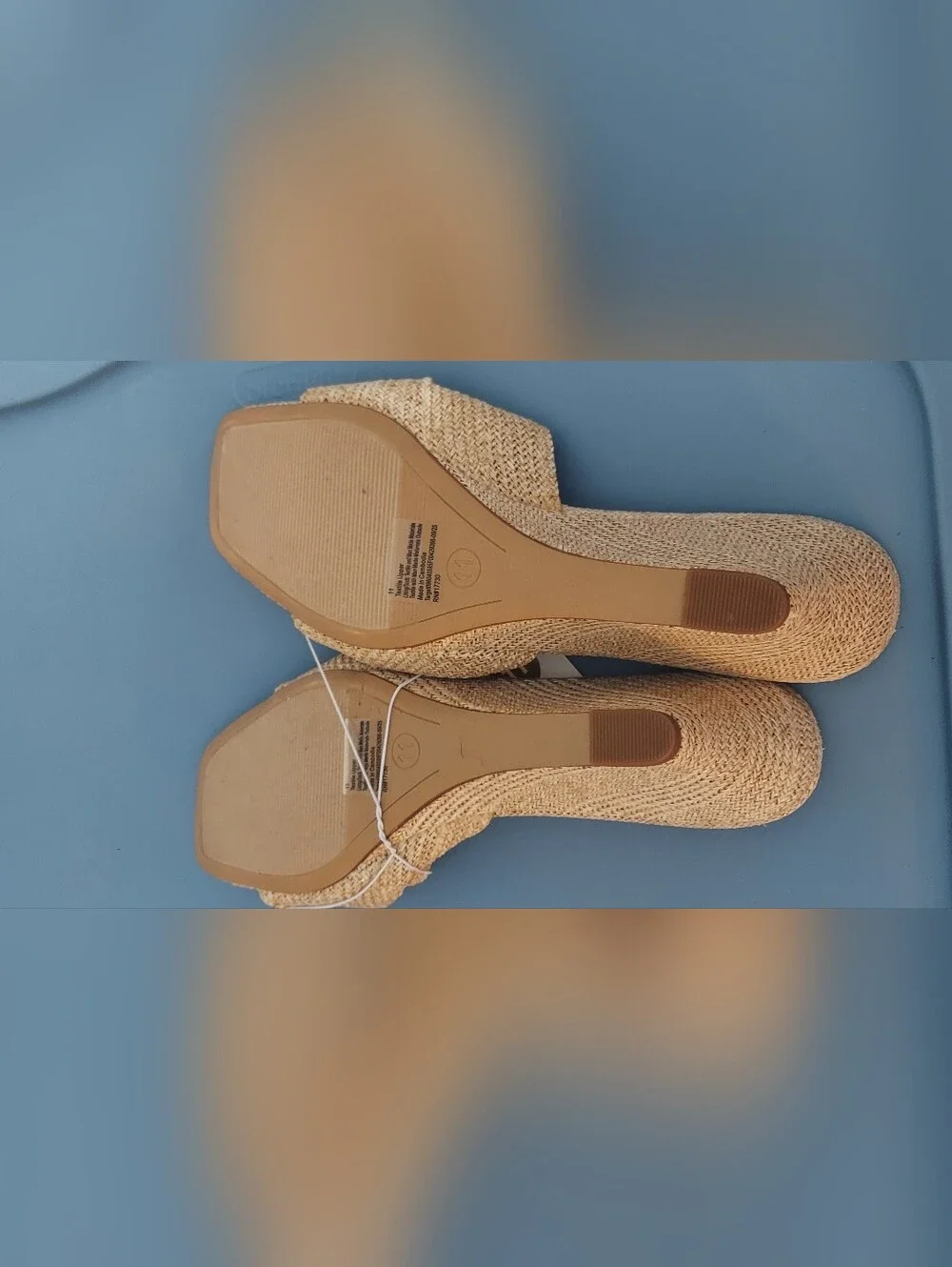 Women’s Amal Wedge Heels with Memory Foam Insole - Natural